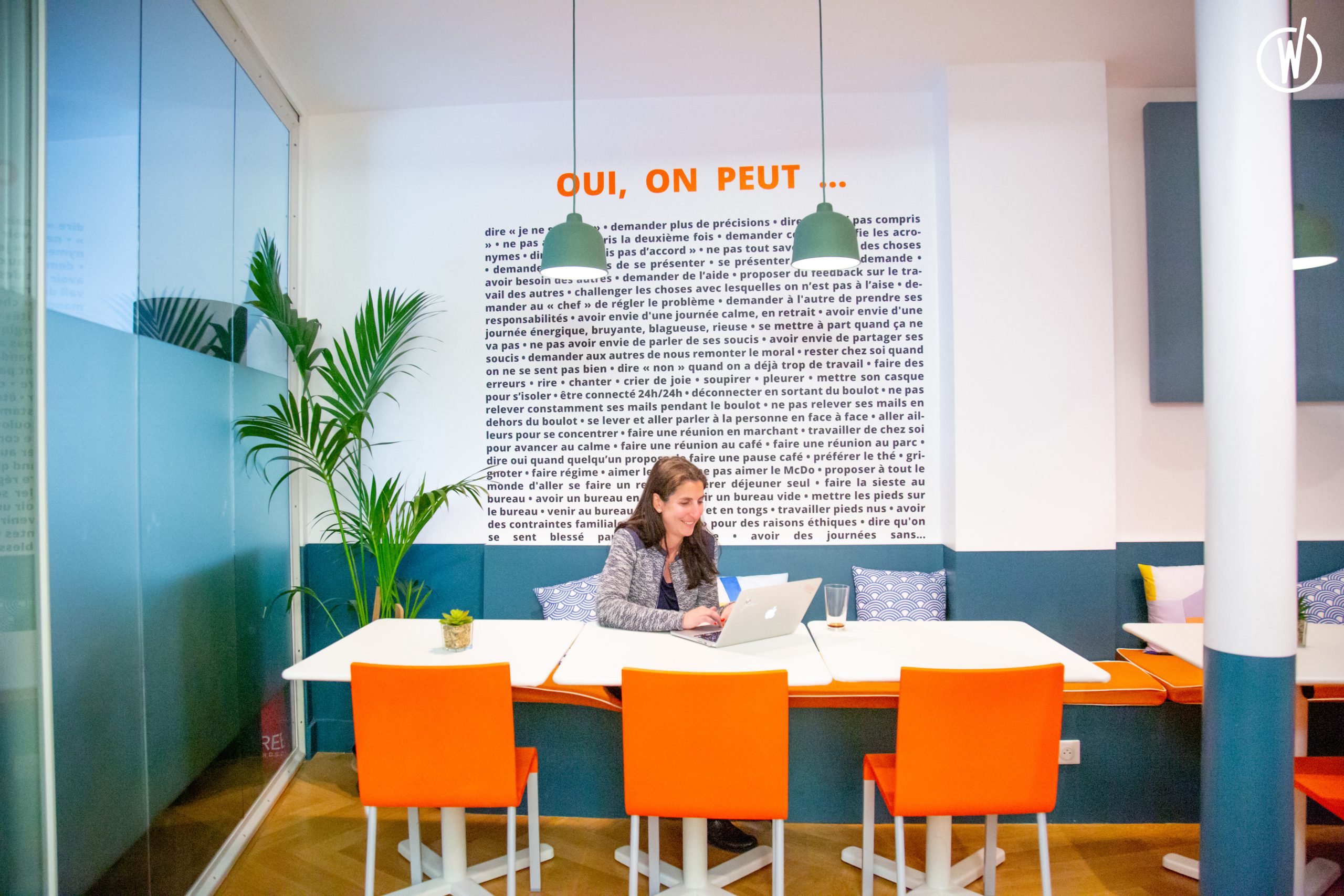 Affichage bureau Goood "Oui, on peut..."