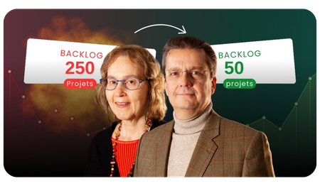 Replay webinar mise en place d'un lean portfolio management, étude de cas Essilor Luxoticca Réduire le nombre de projets grâce au lean portfolio management et accompagnement de Goood!