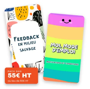 Pack duo : Jeu feedback en milieu sauvage + Moi, Mode d'emploi