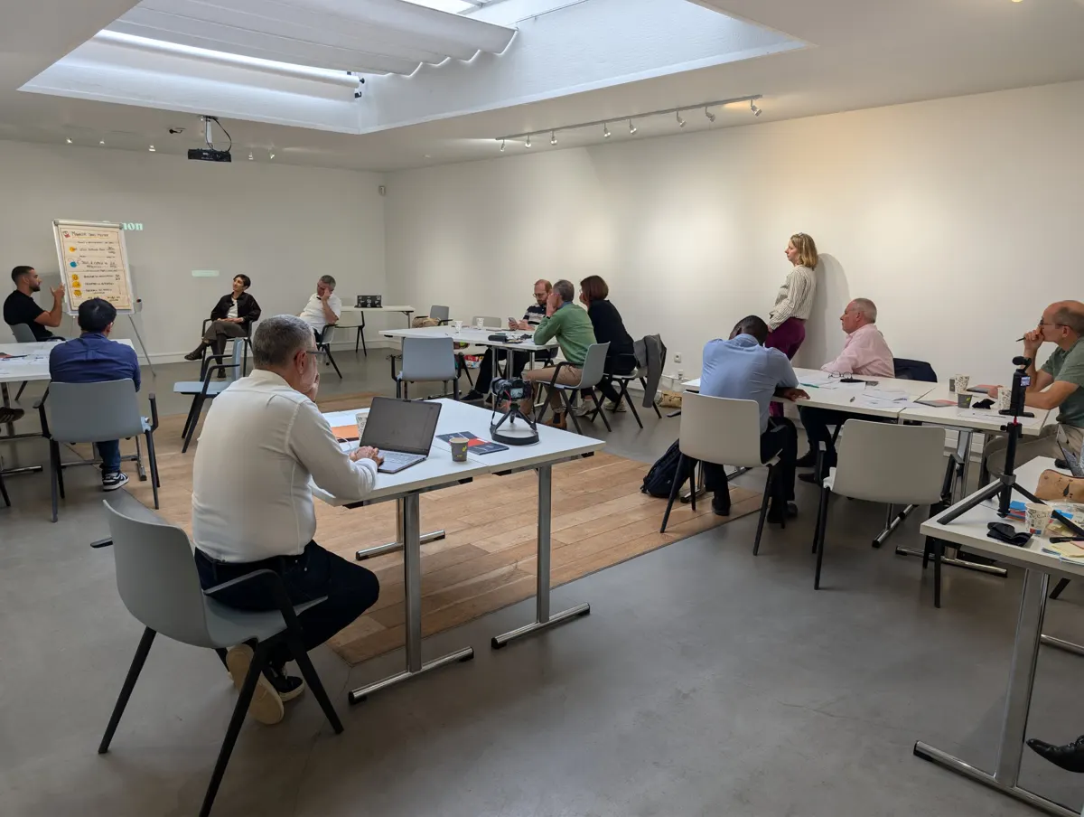 Salle d'atelier Goood! pendant un événement