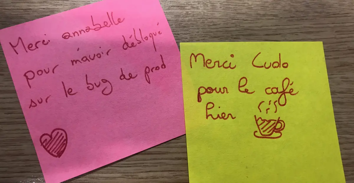 L’atelier, illustration de l’article L'atelier «Merci tout le monde«